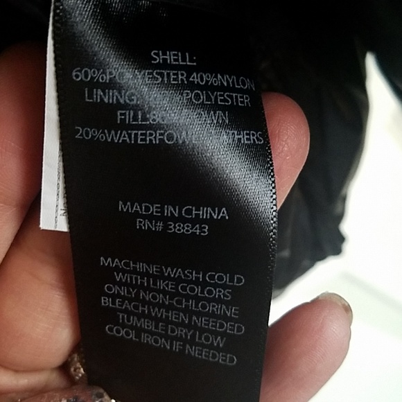 Black puffer jacket - Picture 4 of 5